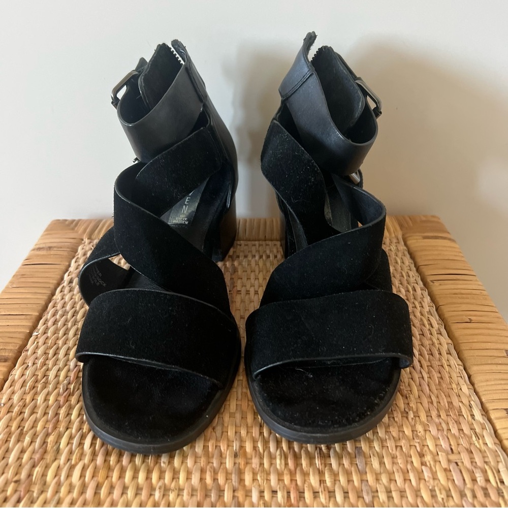 Black Strappy Sandals